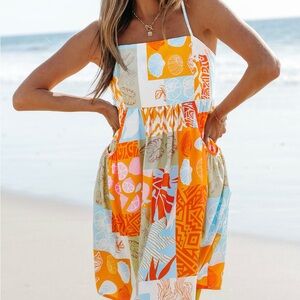 Colorful Patchwork Sundress